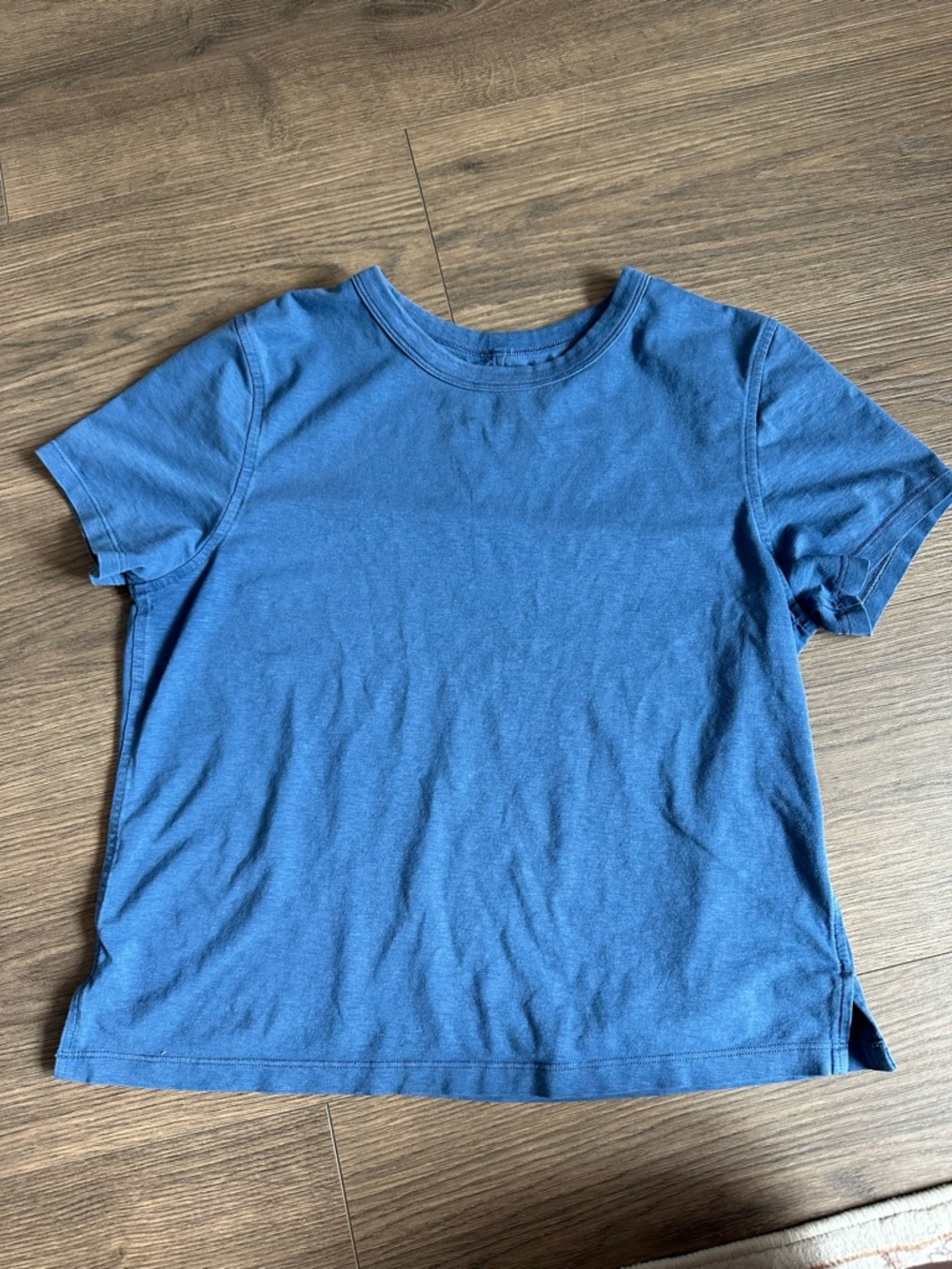 lululemon athletica Blue Short-Sleeve Crew Tee